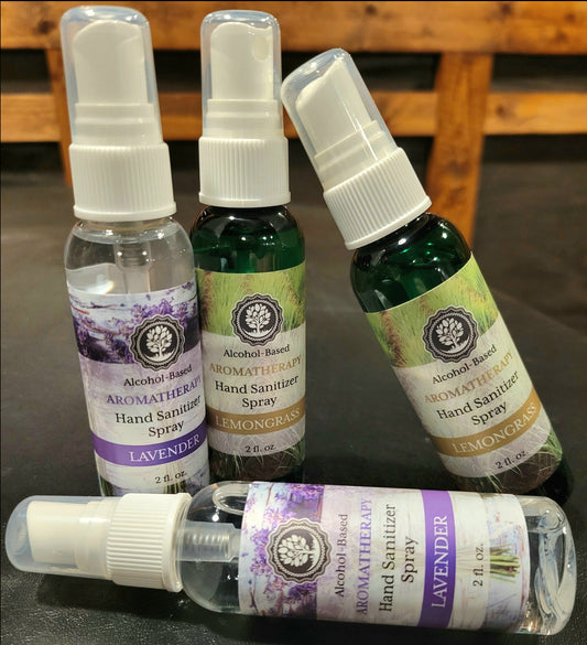 Aromatherapy Hand Sanitizing Spray